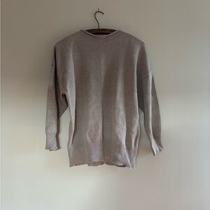 Bare Knitwear Denley pullover XS/S in taupe